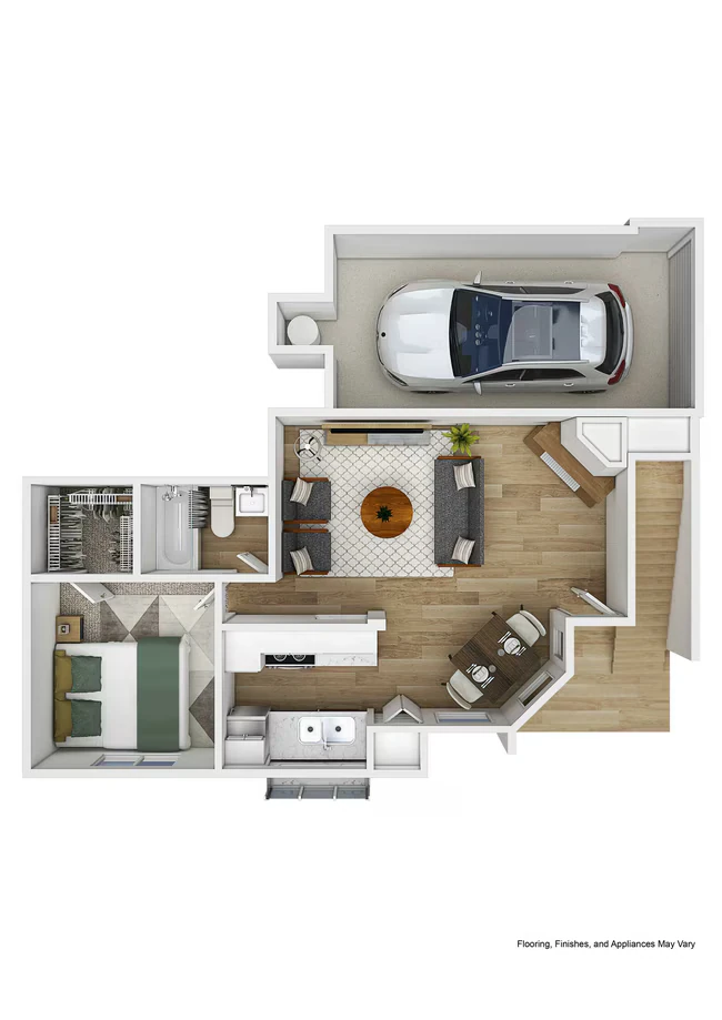 1 bed 1 bath 141 floor plan